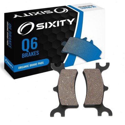 Rear Organic Brake Pads 2006 Polaris Sportsman 700 MV Set Full Kit  Complete ru