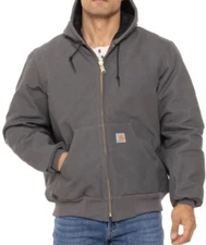 Carhartt Jacket 5XL Firm Duck Flannel-Lined Warmest Rated Loose Fit j140 msrp129