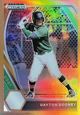 2021 Prizm Draft Picks Dayton Dooney Neon Orange #PDP169 /50 Numbered Royals RC