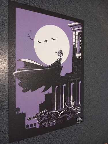 DONALD SOFFRITTI - SIGNED PAPERINIK LITHOGRAPH 20X29