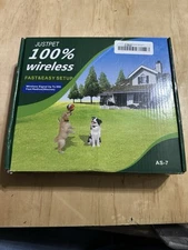 JustPet Wireless Dog Fence Electric Pet Containment System 2 Collars