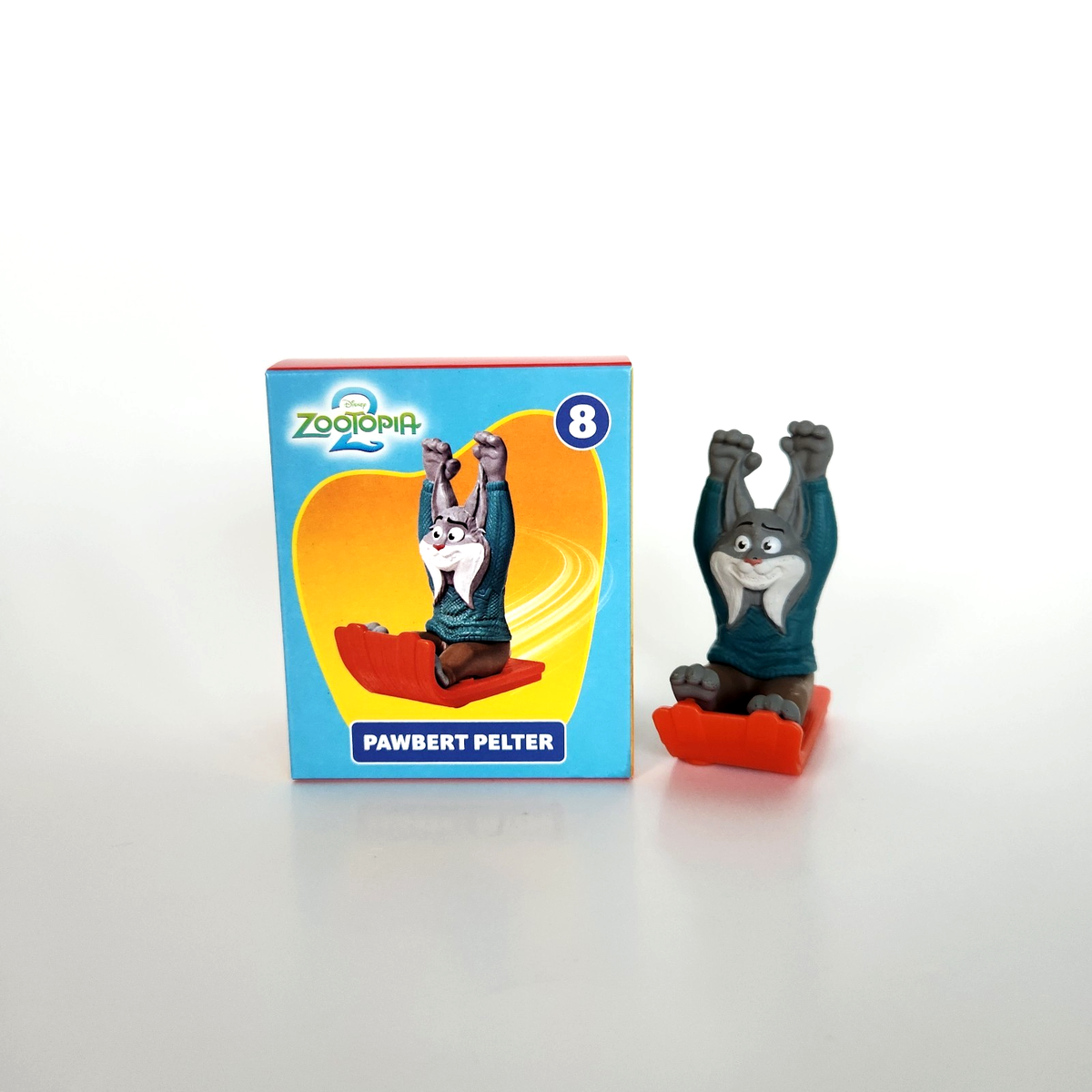 McDonalds Disney Zootopia 2 #8 Pawbert Pelter Kids Happy Meal Toy