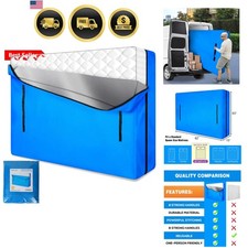 Mattress Bags for Moving and Storage, Zippered Mattress Storage Bag with 8 St...