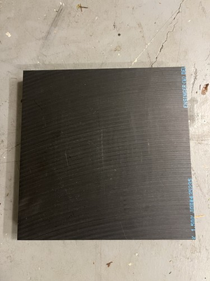 #ad #ad Black Delrin® Acetal Resin Sheet1 1 2quot; Thick 12quot; Wide x 12quot; Length $100.00