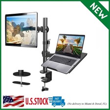 Adjustable Desk Mount for 32" Monitor  17" Laptop