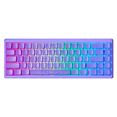 M67 Jadestone White Mechanische Gaming Tastatur Kabellos mit Imd-Tech Keycaps