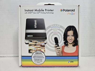Polaroid pogo instant mobile printer Zink Zero Ink New Open Box Mobile Print