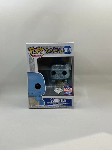 Funko Pop! Vinyl: Pokémon - Squirtle (Diamond Glitter) summer Convention #504