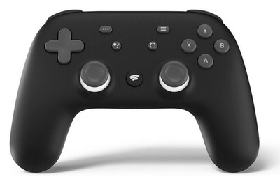 Google Stadia Wireless Gaming Controller - Just Black - GA00826-US - New