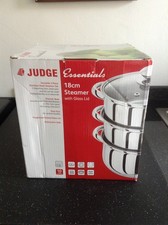 JUDGE 18CM STAINLESS STEEL 3 TIER STEAMER 