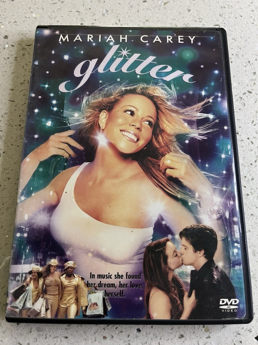 Mariah Carey Glitter DVD 2001 like new disc, gem mint, no