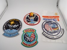 LOT OF 4 CHALLENGER/ SPACE LAB NASA PATCHES