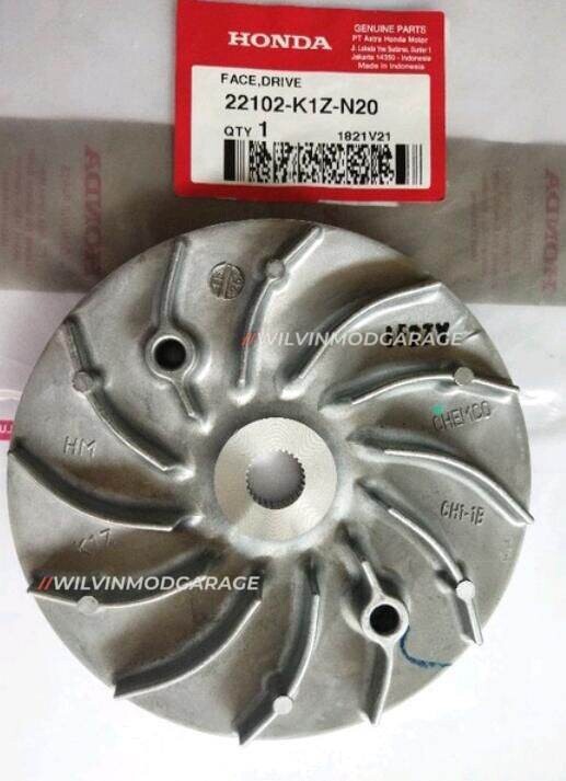 Genuine 2021-2023 Honda PCX 160 Face Drive Roller | 22102K1ZN20