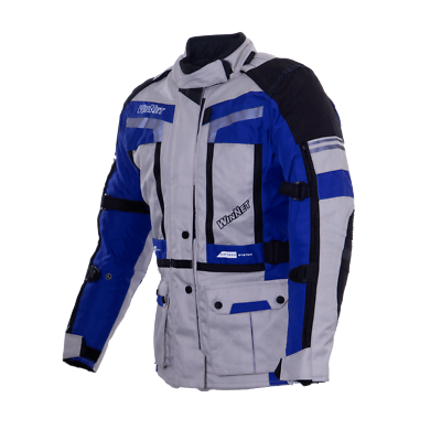 Hevik Giacca Moto Fluo Giacca In Tessuto Hevik Vega Nero