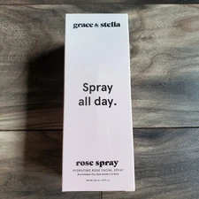 NIB Grace and Stella Rose Facial Spray Full Size