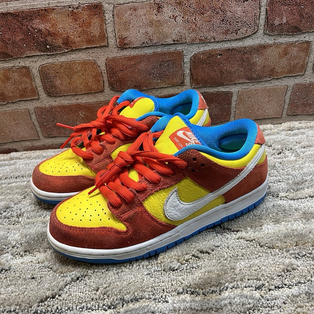 Nike SB \'Bart Simpson\' 9.5M Nike Nike SB Dunk Low Pro Bart Simpson Youth Size 5  main image 4