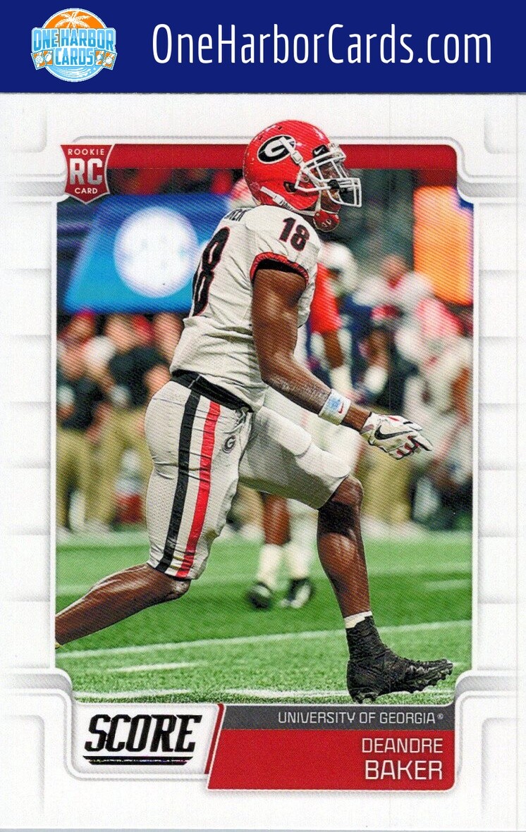 2019 Score Georgia Bulldogs #375 Deandre Baker