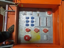 Merz und Boesecker Baustromverteiler und Anschlußschränke Top Zustand 