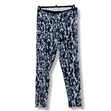 Cuddl Duds Soft Fleece Double Plush Velour Size Medium animal print lounge pant