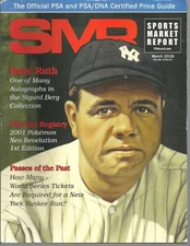 Sport Market Report SMR March 2018 Babe Ruth PSA Set Registry New York Yankees