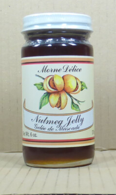 170gr/6oz de la Grenade Morne Delice Nutmeg Jelly/ Gelee de Moscade aus Grenada