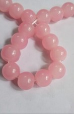 Rose Quartz Round Smooth 7-8mm Natural Gemstone Beads 15"inch 1 Strand