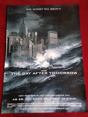 The Day After Tomorrow Kinoplakat Poster A1 Dennis Quaid, Jake Gyllenhaal