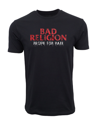#ad BAD RELIGION MENS RECIPE FOR HATE T SHIRT $15.99
