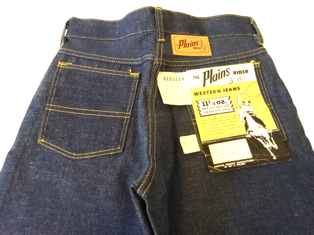 パンツ 60's E&W THE Plains RIDER VAT DYE DENIM 60's E&W THE Plains RIDER VAT DYE DENIM