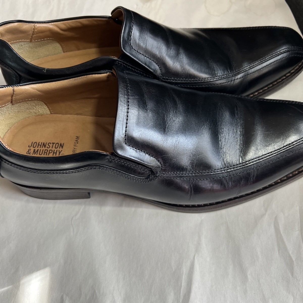 Johnston&Murphy Memory Form Loafer Oxford Dress Slip On  display picture 3