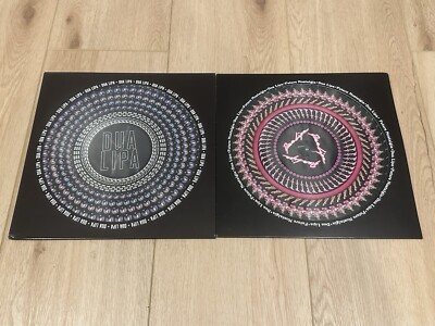 Dua Lipa & Future Nostalgia on Zoetrope Picture Disc Vinyl Blood Records-x/10000