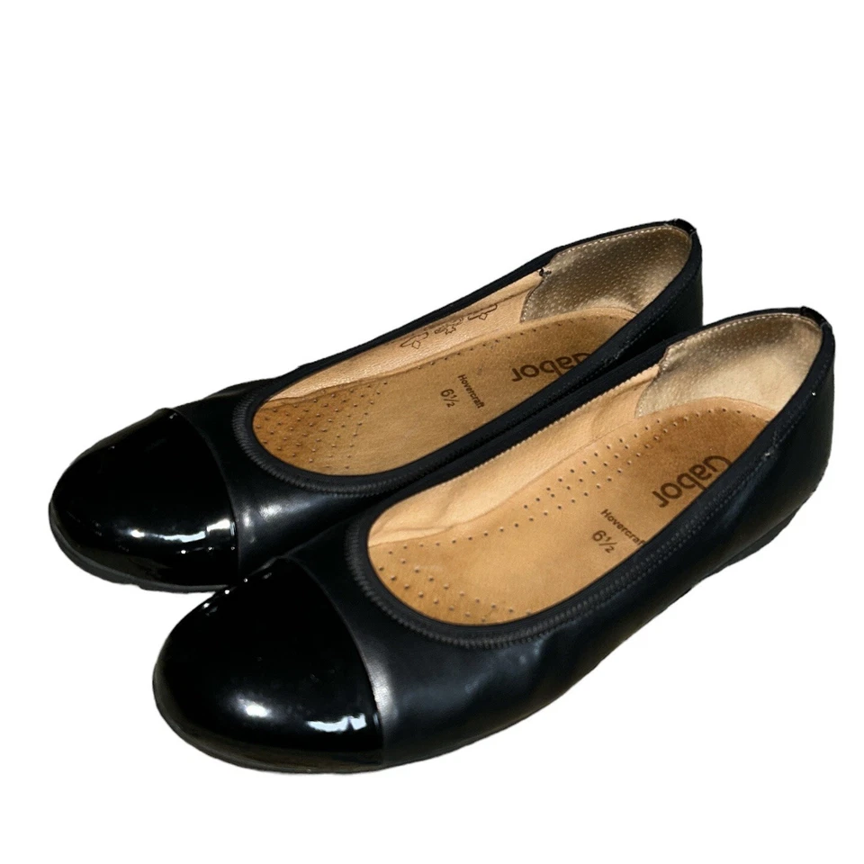 GABOR Raspa | 34-161-57 Black Leather Combi Size 8.5 UK6.5 Foto 4 de 4