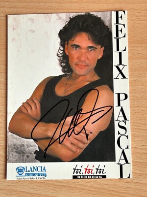 Felix Pascal Autogrammkarte original signiert #S14232