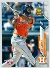 2020 Topps Opening Day #63 Yordan Alvarez Base Rookie Card Lot Of (10) Astros