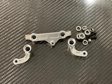 Aluminum Steering Bellcrank Set for Arrma 1/5 KRATON 8S BLX EXB Silver