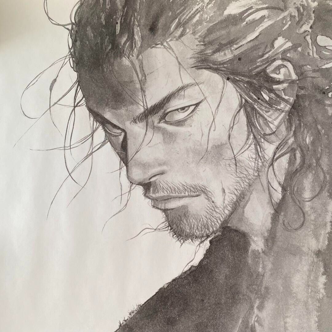 Takehiko Inoue Vagabond Musashi Miyamoto Art Poster 29 x 41 Japan