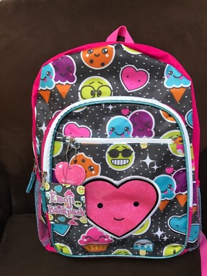 I LOVE   EMOJIS/HEARTS/CUPCAKES/ICECREAM BACKPACK SHIMMER SPARKLE  SUPER CUTE!!