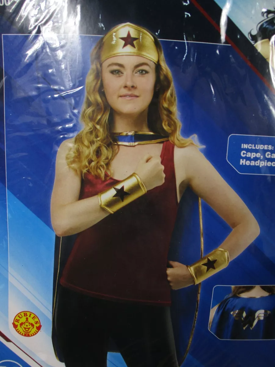 Women's Caped Wonder Woman Costume