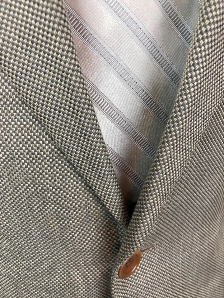 ARMANI Collezioni Italian Gray/Brown Summer Modern 2Btn Sport Jacket 42R 42 R - Image 3 of 4