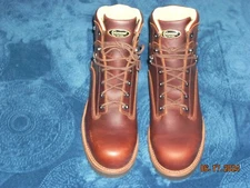 NIB Chippewa® Men's Nano Composite Steel Toe Brown Work Boots 20551 Size 8.5 M