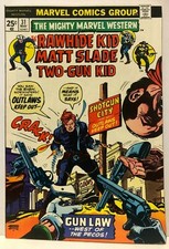 Cover of The Mighty Marvel Western #31