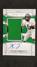 KAYVON THIBODEAUX 2022 National Treasures Collegiate Patch Auto /99 Giants