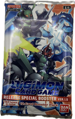 Digimon TCG Booster Pack - Release Special Ver. 1.5 (BT01-03) Englisch