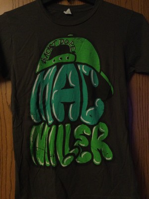 Mac Miller -  Most Dope  - Gray Shirt With Green Graphics  - L - Startee
