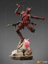 Statua Deadpool Deluxe Marvel scala 1:10 di Iron Studios edizione limitata