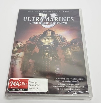 Ultramarines A Warhammer 40000 Movie DVD 2010 Brand New & Sealed Region 4