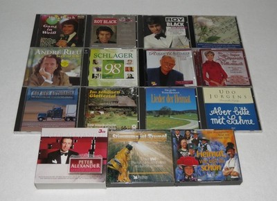 Musik CDs Roy Black, Andre Rieu, Schlager, Roger Whittaker, Udo Jürgens 18 Stück