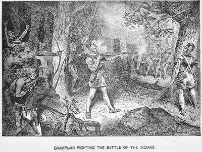 Samuel de Champlain French explorer founder of Quebec Governor of - Old Photo