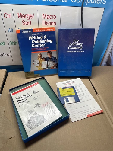 The Children’s Writing & Publishing Center for Apple IIgs iic plus CIB