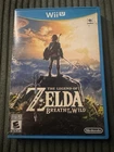 Nintendo Zelda Breath of the Wild Wii U. Misprint Early Edition. Very Good